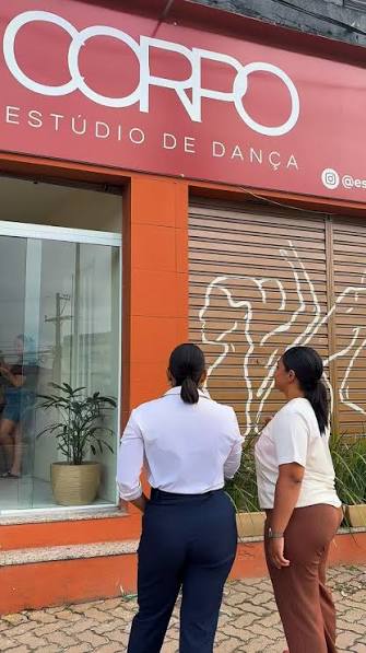 Fachada do Estúdio de Dança Corpo